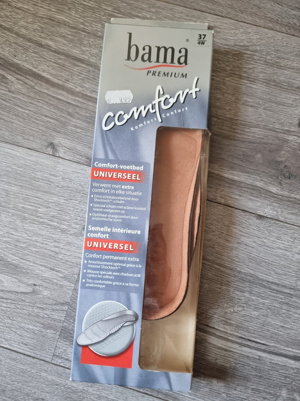 Bama Comfort inlegzool premium, maat 37, Nieuw (GB15), Ophalen of Verzenden, Nieuw, Sneakers of Gympen