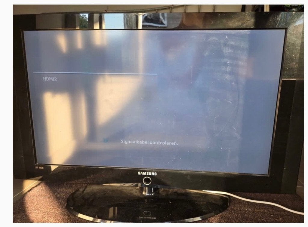 GRATIS Samsung tv, Ophalen, Gebruikt, 50 Hz, LCD