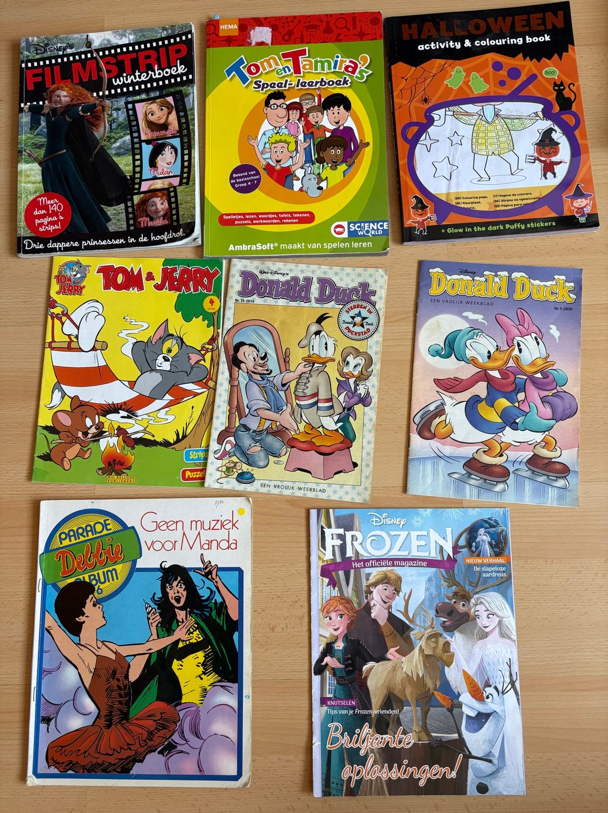 Diverse tijdschriften : Disney, Donald Duck, Tom & Jerry, Boeken, Stripboeken, Ophalen of Verzenden, Gelezen