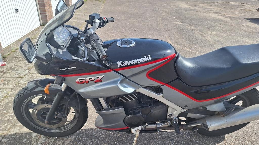 Black Bullet Kawasaki GPZ 500S - Retro motor in topstaat!, Motoren, Motoren | Kawasaki, 2 cilinders, Motorrijbewijs A, Gebruikt