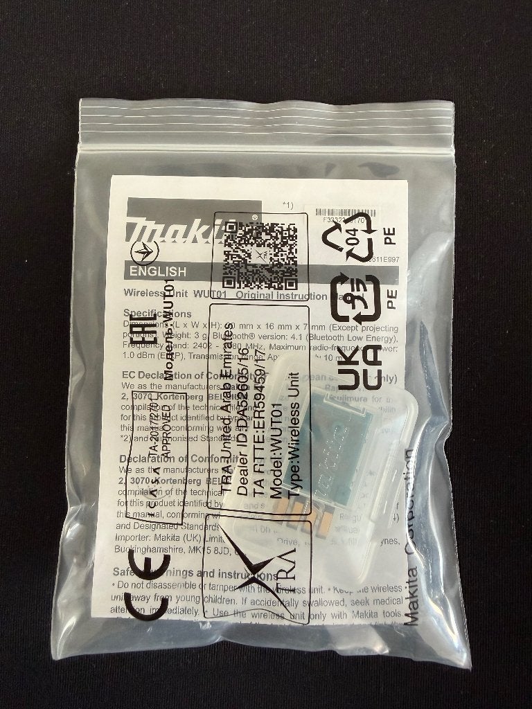 Makita WUT01 Bluetooth module, Ophalen of Verzenden, Nieuw