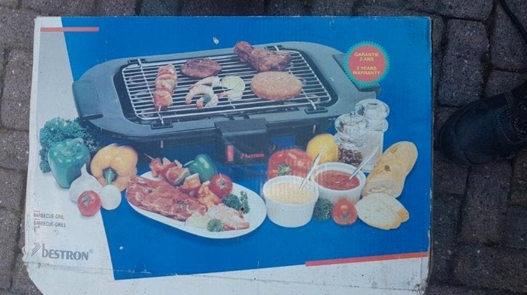 Electrische Barbeque, Ophalen of Verzenden, Zo goed als nieuw, Bestron
