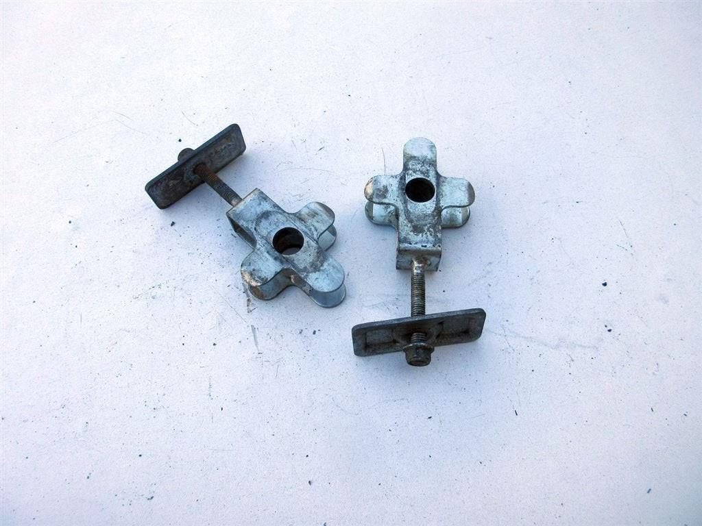 Suzuki GSX600F ketting spanners achterbrug kettingspanners, Ophalen of Verzenden, Gebruikt