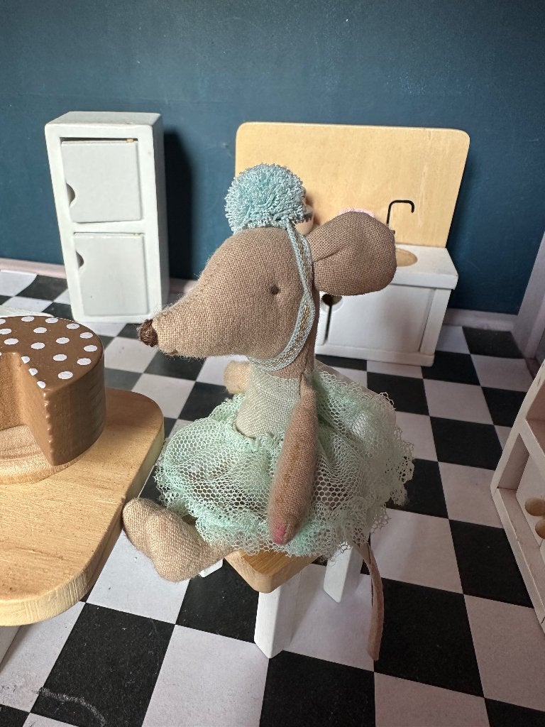 Maileg ballerina, Verzamelen, Ophalen of Verzenden, Zo goed als nieuw, Poppenhuis