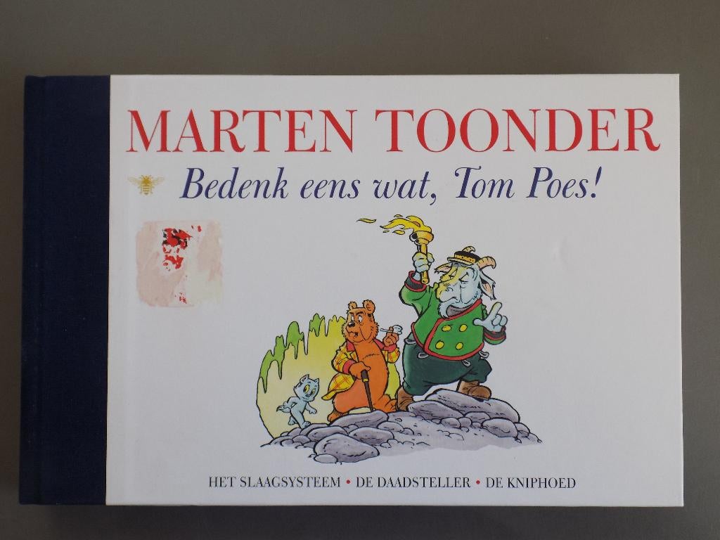 Bommel en Tom Poes - 19_HC_O_Bedenk eens wat, Tom Poes, Eén stripboek, Ophalen of Verzenden, Zo goed als nieuw, Marten Toonder