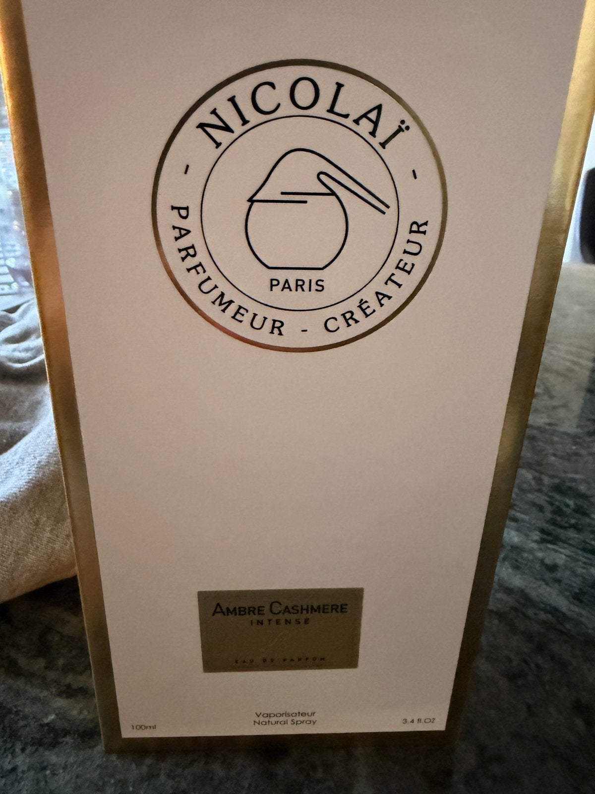 Nicolai baikal Intense EDP 100ml - Zo goed als nieuw, Ophalen of Verzenden, Zo goed als nieuw