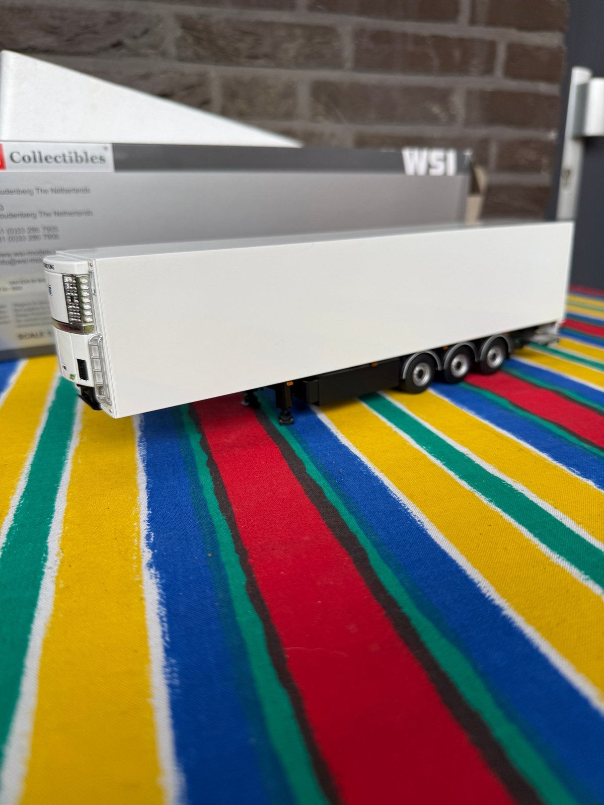 WSI Collectibles Thermo King Koeltrailer 1:50, Hobby en Vrije tijd, Modelauto's | 1:50, Ophalen of Verzenden, Nieuw, Bus of Vrachtwagen