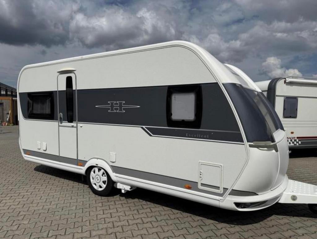 Hobby EXCELLENT 495 UFE, MOVER VOL AUTOM, AIRCO, VOORTENT, Caravans en Kamperen, Caravans, Standaardzit, Vast bed, Hobby, Ringverwarming