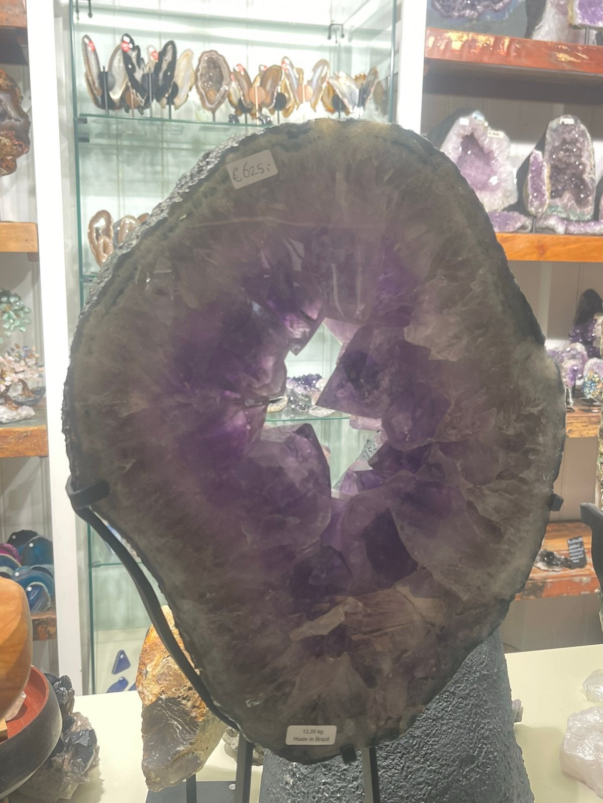 Amethist geode, Ophalen of Verzenden