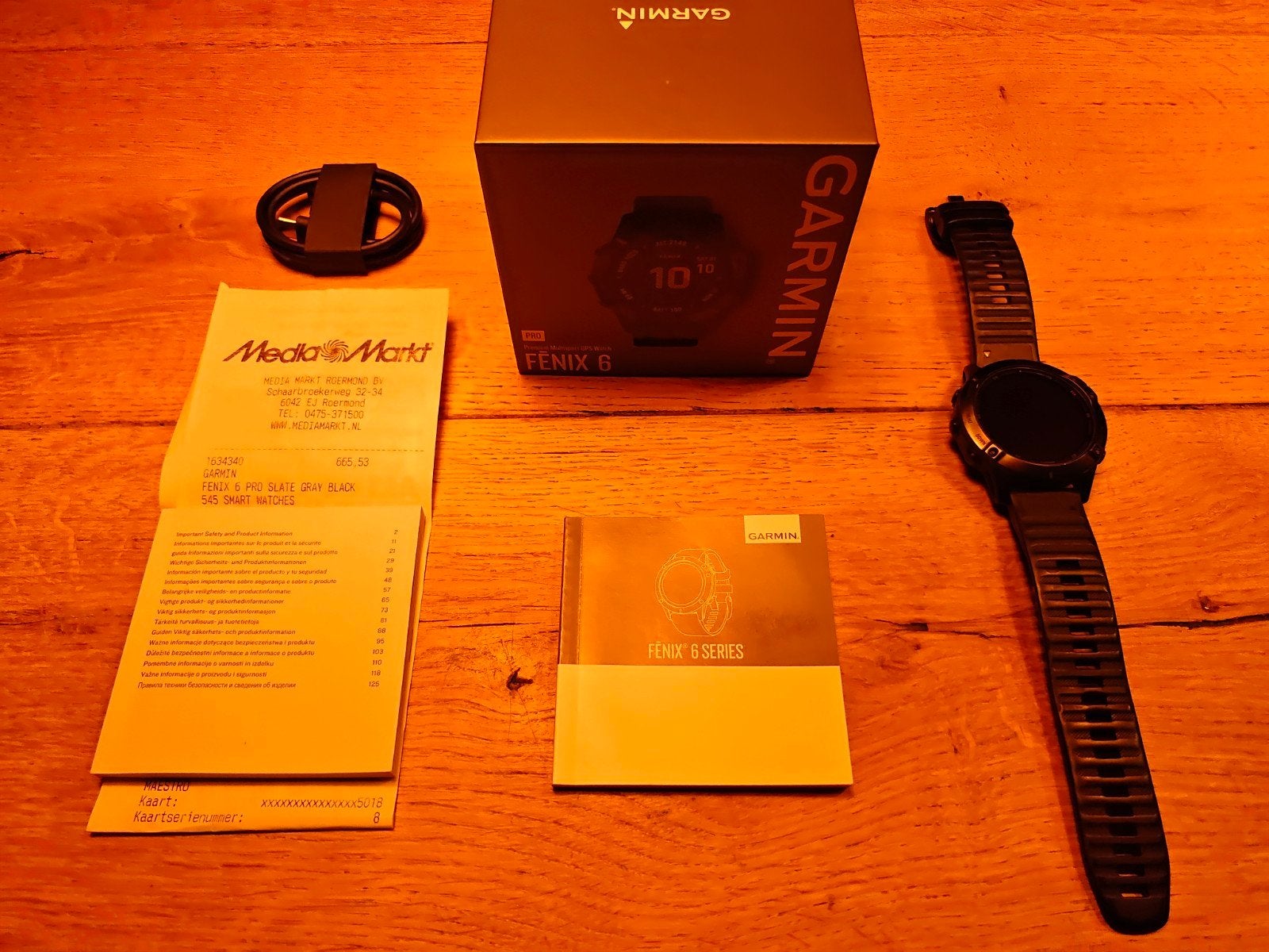 ZGAN Garmin Fenix 6 Pro Slate Gray