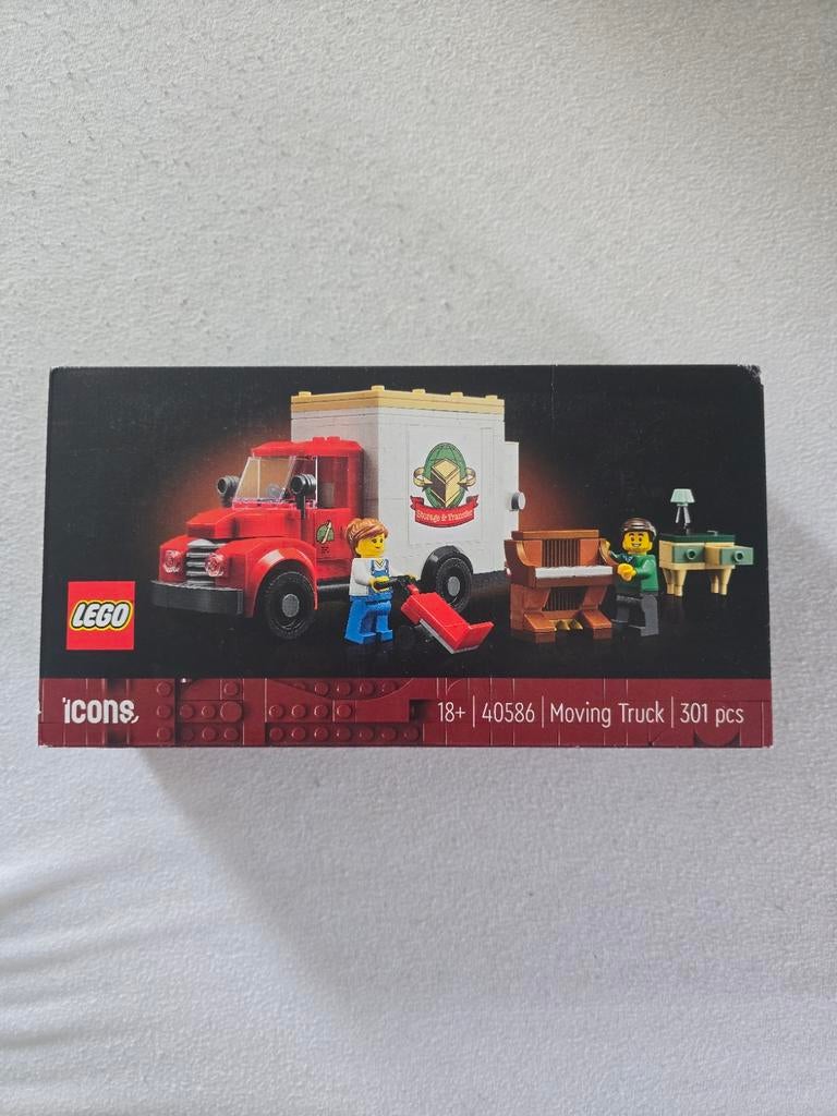 LEGO Icons 40586 Verhuiswagen - Nieuw in doos, Lego, Nieuw, Ophalen of Verzenden, Icons