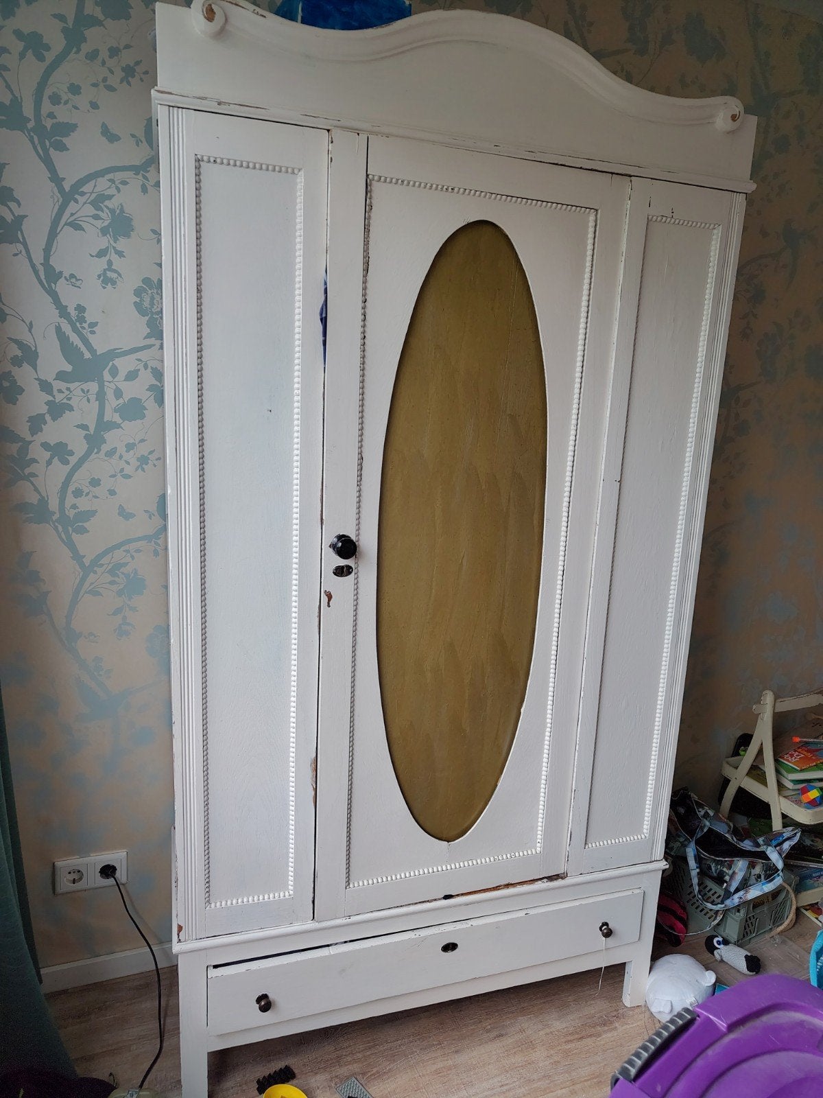 Houten kledingkast, Ophalen, Gebruikt, 50 tot 75 cm, 150 tot 200 cm
