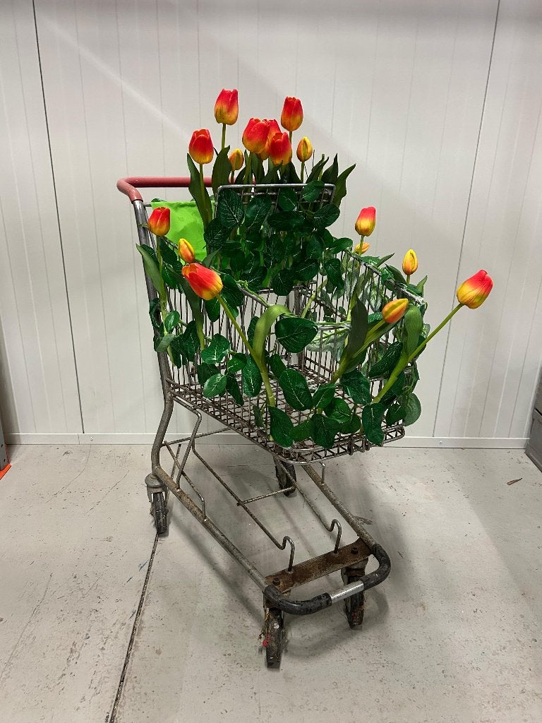 Unieke Rollator/winkelwagen  Versierd voor Sarah/Abraham, Diversen, Ophalen, Lichtgewicht, Zo goed als nieuw
