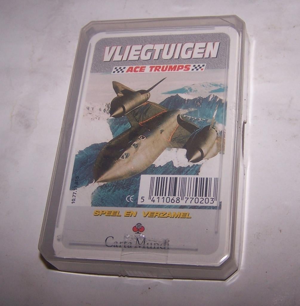 Ace Trumps vliegtuigen. Nieuw., Verzamelen, Ophalen of Verzenden, Nieuw, Kaart, Foto of Prent