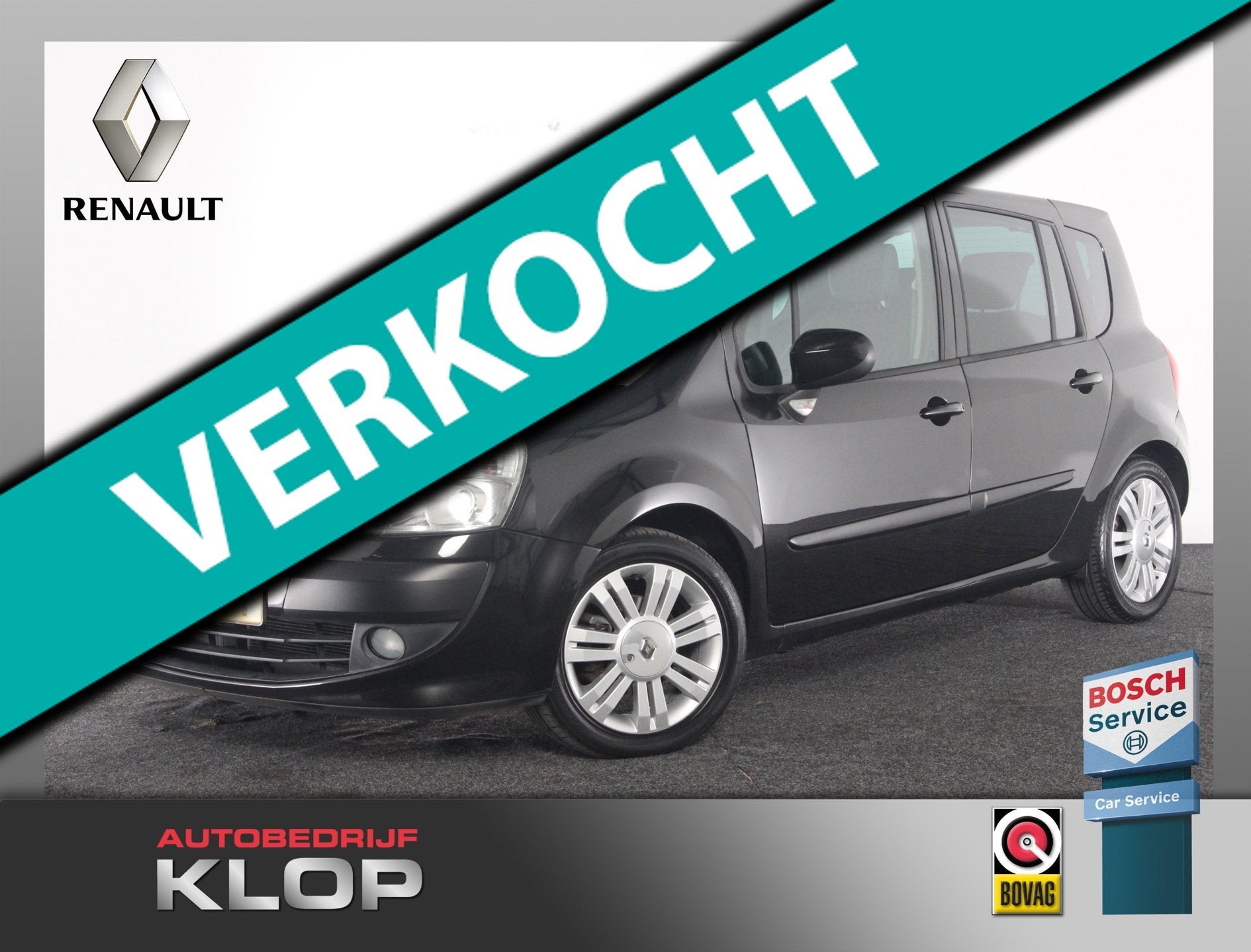 Renault Grand Modus 1.6-16V Exception | panoramadak | eerste, Stof, Gebruikt, 4 cilinders, 1210 kg