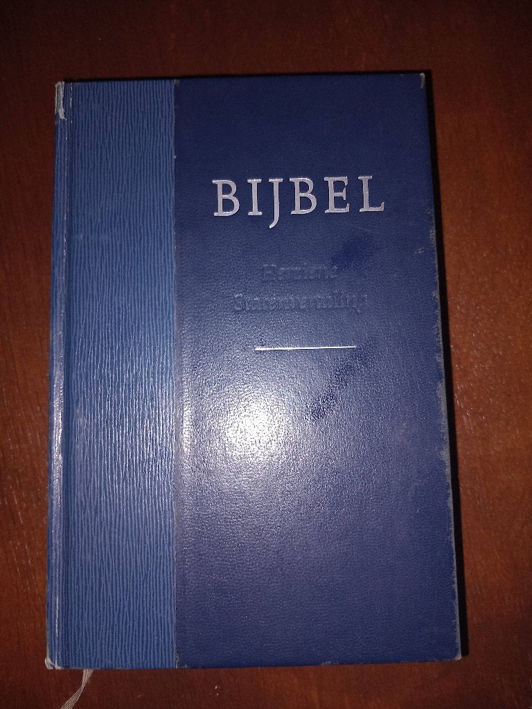 Bijbel - Herziene Statenvertaling, Christendom | Protestants, Ophalen of Verzenden, Onbekend, Gelezen