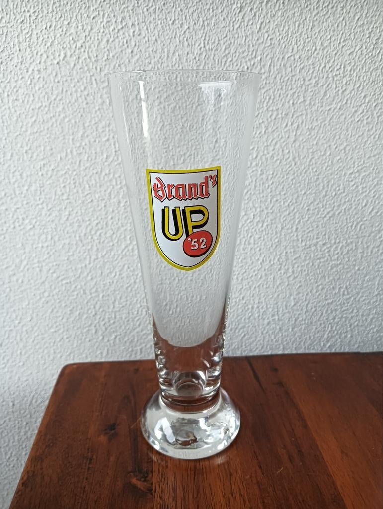Oud Brand's Up Glas Nr 1, Verzamelen, Ophalen of Verzenden, Gebruikt, Glas of Glazen, Brand