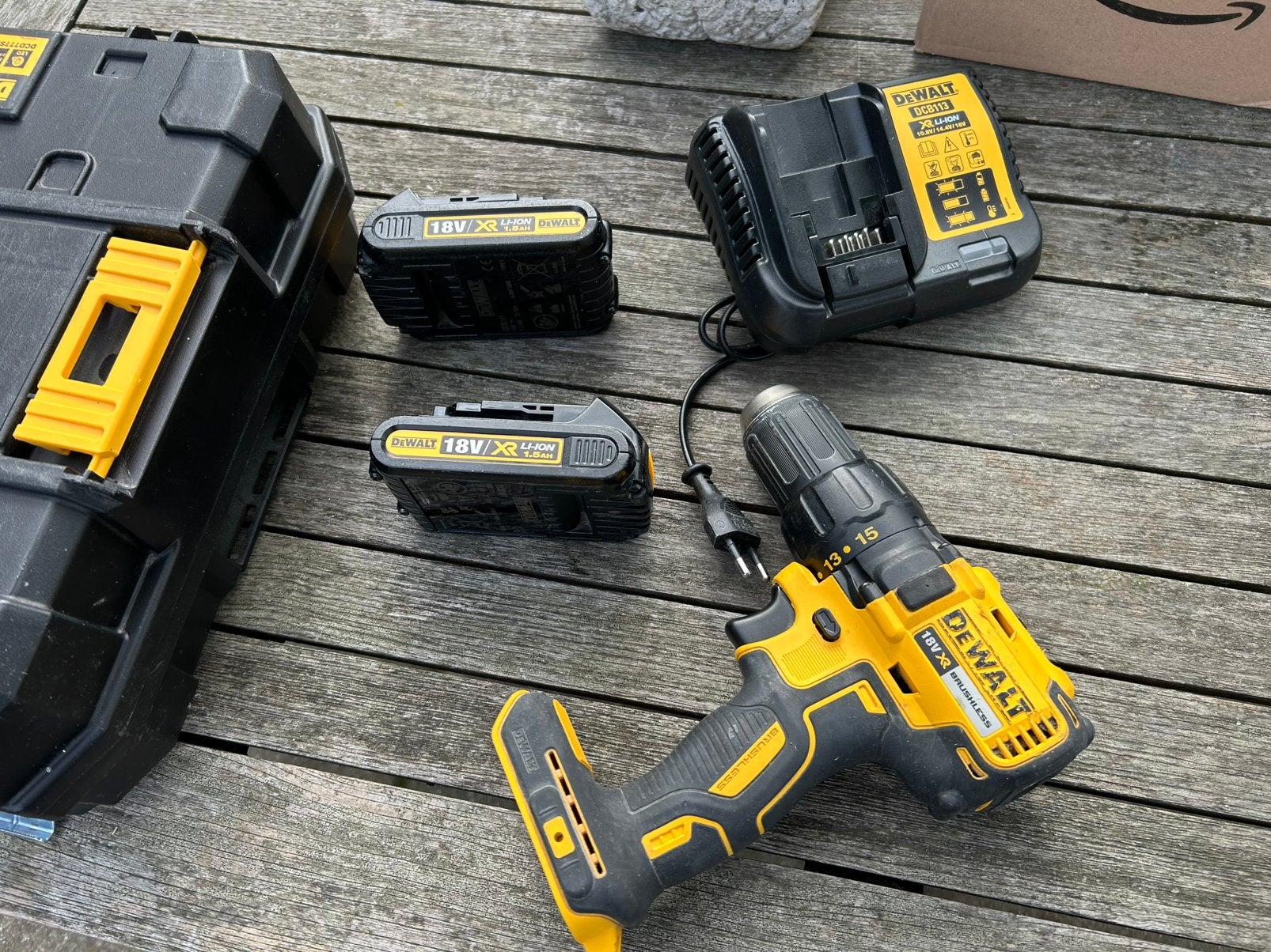 DeWalt DCD777 accu schroefmachine, Ophalen of Verzenden, Gebruikt, Minder dan 400 watt, Boor- en Schroefmachine