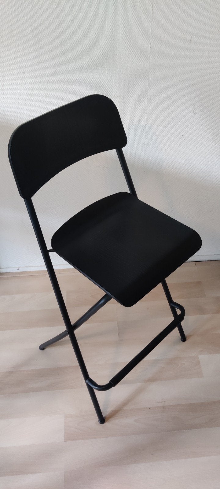 Ikea Franklin barkruk opklapbaar, 74cm hoog, Met voetsteun, 60 tot 90 cm, Ophalen of Verzenden, Zo goed als nieuw