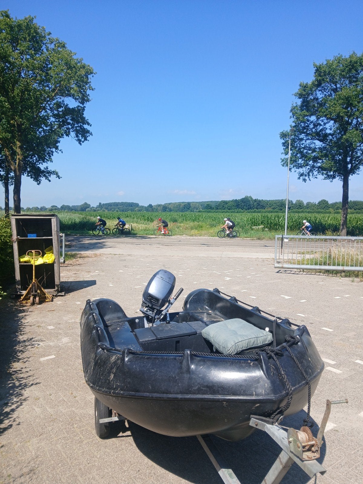 Whaly 310 met Yamaha 9,9 PK buitenboordmotor, Ophalen of Verzenden, Gebruikt