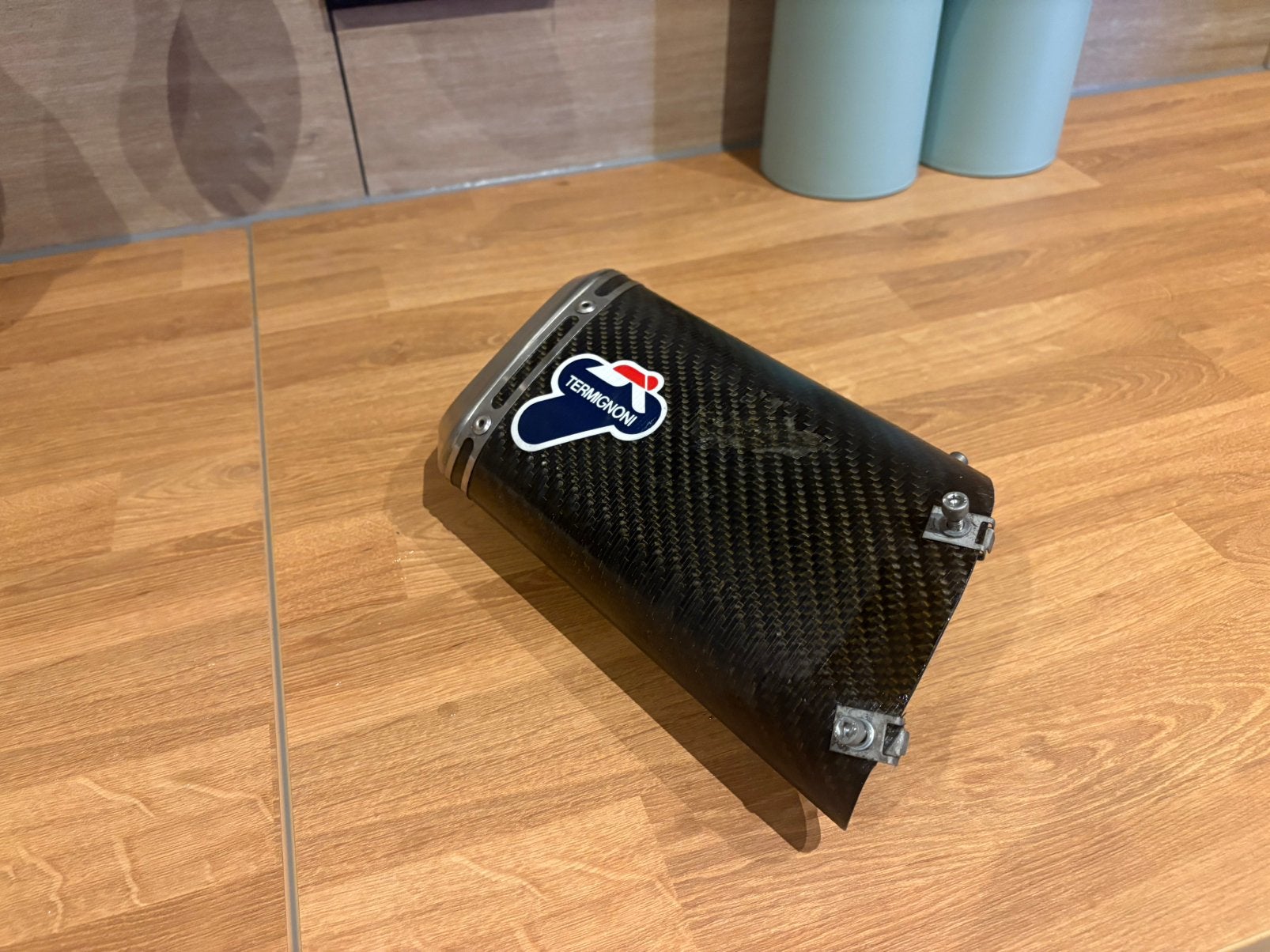 Termignoni carbon uitlaat Ducati Multistrada 1200(2010–2014), Ophalen of Verzenden, Gebruikt