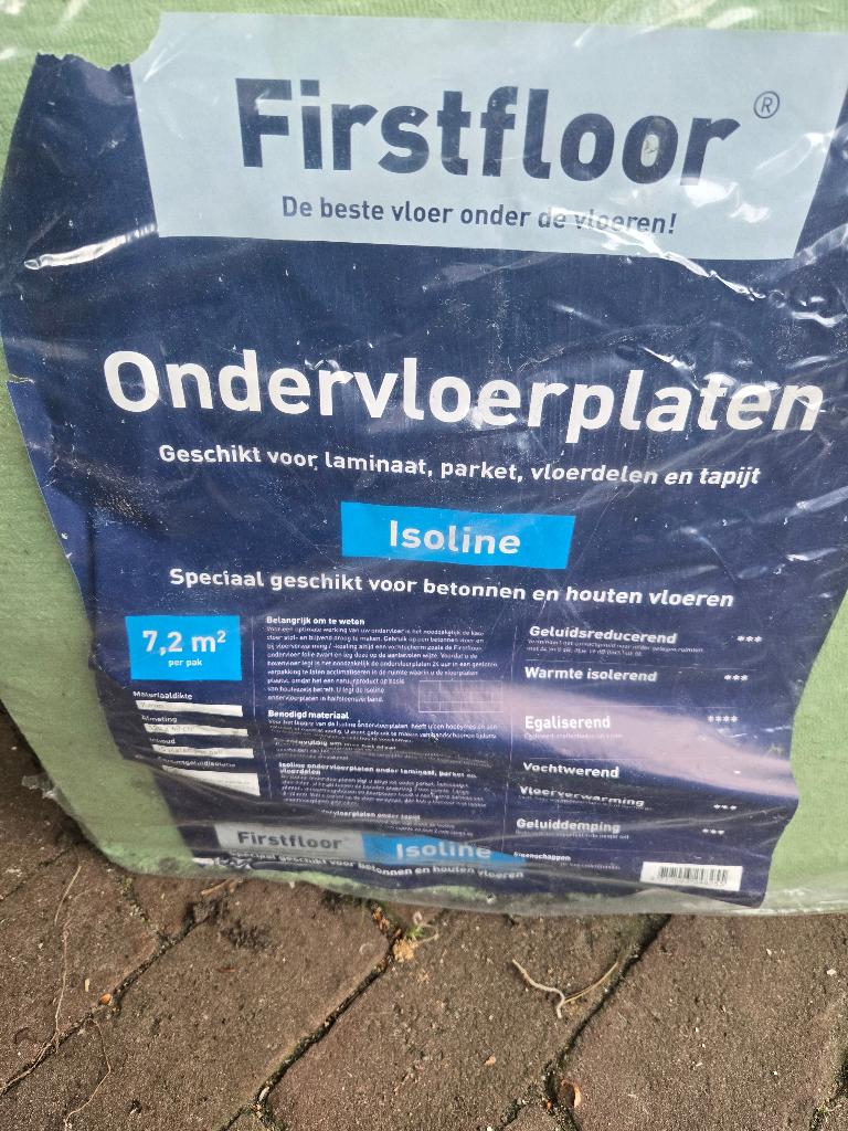 Ondervloerplaten, Ophalen, Zo goed als nieuw