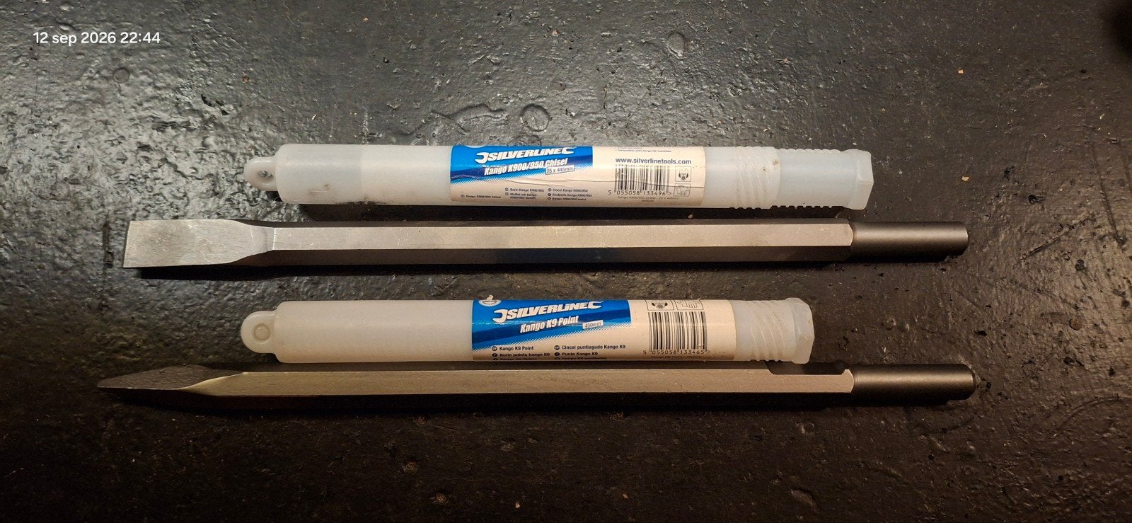 Kango K900/950 Beitelset - Silverline, Ophalen of Verzenden, Nieuw, Beitel, Overige merken