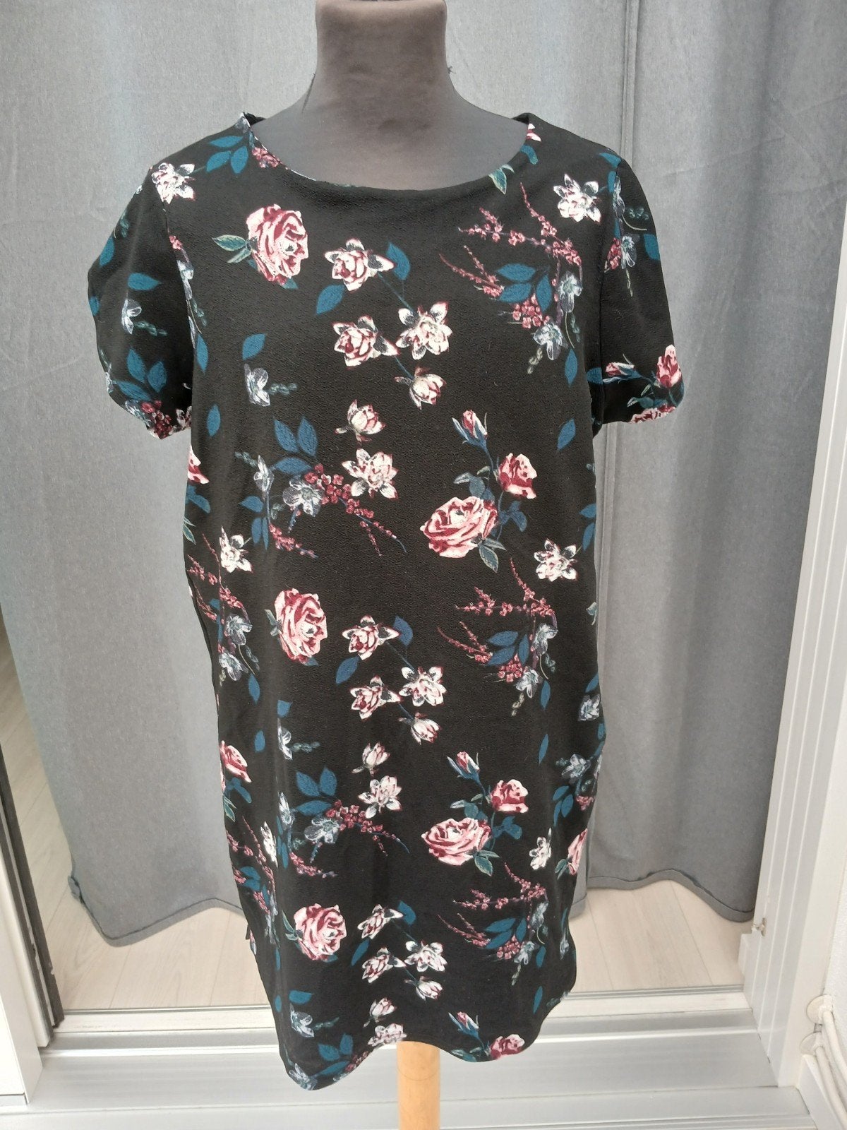 Casual Ladies Gekleurde Jurk Maat XL, Meerkleurig, Ophalen of Verzenden, Knielengte, Gedragen