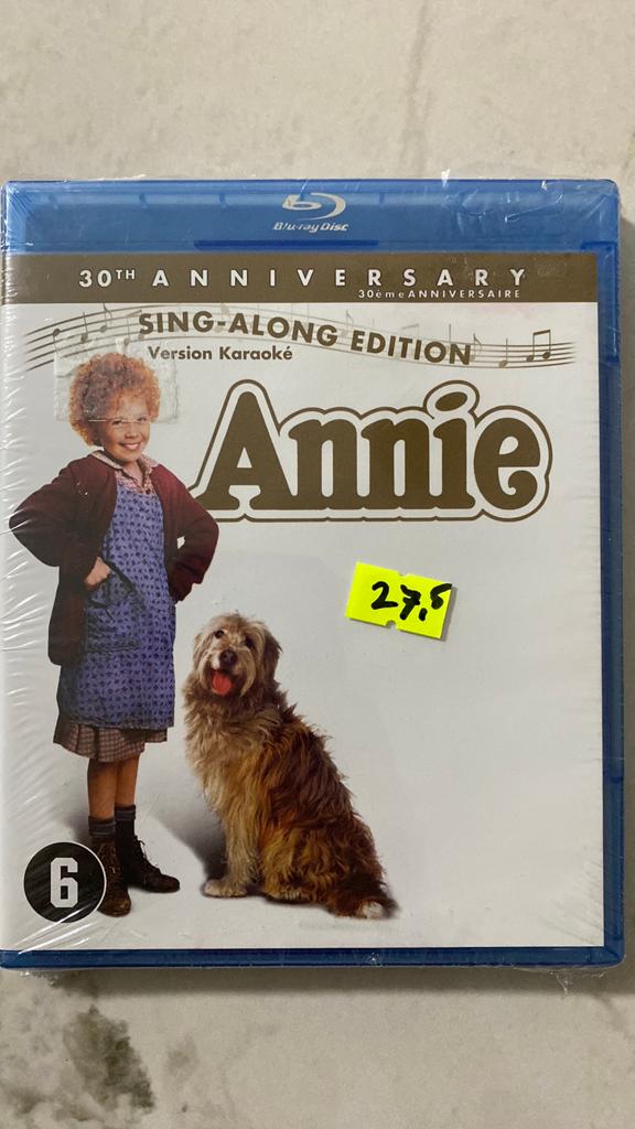 Annie blu ray NL versie, Cd's en Dvd's, Ophalen of Verzenden, Zo goed als nieuw