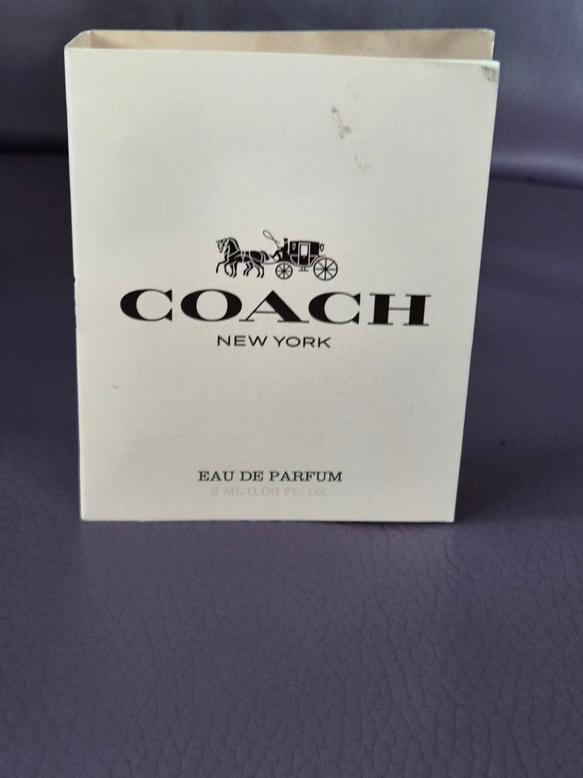 Coach New York Eau de Parfum - 2 ml sample, Ophalen of Verzenden, Nieuw