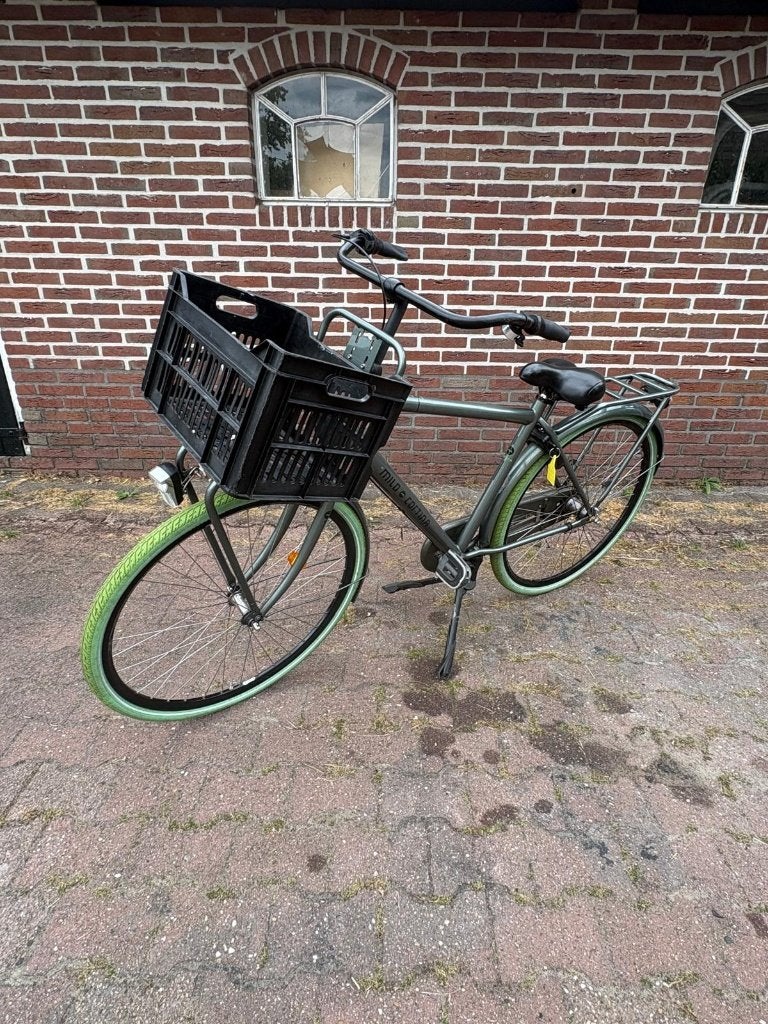 Cortina Milo transportfiets met krat, Fietsen en Brommers, Terugtraprem, Gebruikt, Cortina, Ophalen