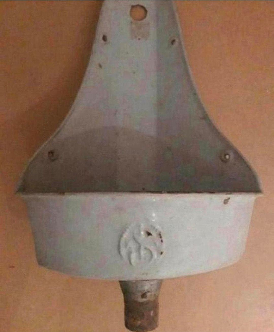 Prachtig antieke hoekfontein gietijzer, Ophalen