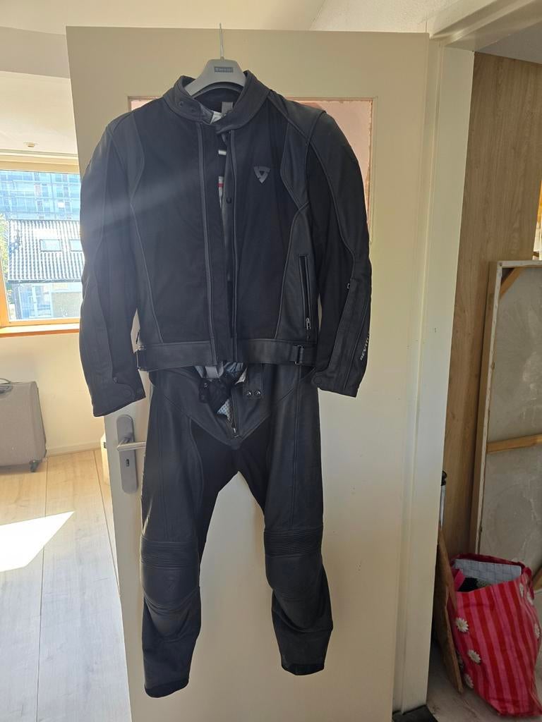 Rev'it leren motorpak heren - Maat 50, Niet gedragen, Motoren, Kleding | Motorkleding, REV'IT!, Ophalen of Verzenden, Nieuw zonder kaartje