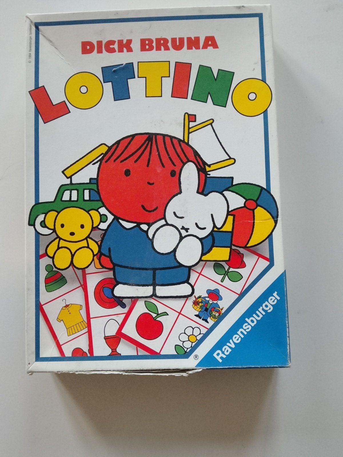 Lottino Dick Bruna Ravensburger - Vintage Kinderspel, Een of twee spelers, Ophalen of Verzenden, Gebruikt, Ravensburger