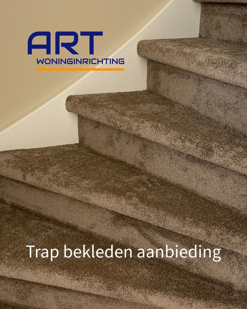 Trap bekleden inclusief tapijt - AANBIEDING, Ophalen, Crème, Nieuw, Minder dan 10 m²