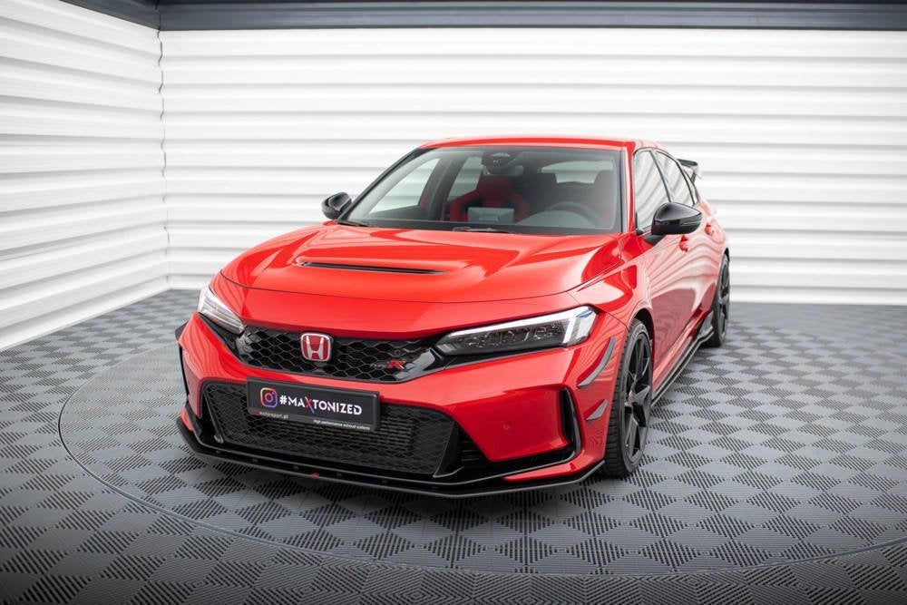 Race Voorlip sideskirt diffuser canards - Civic Type-R 23+, Auto diversen, Tuning en Styling, Ophalen of Verzenden