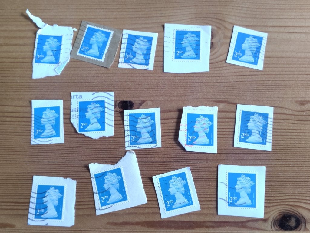 Engeland security machin 2nd MBIL alle jaarcodes, Ophalen of Verzenden, Gestempeld