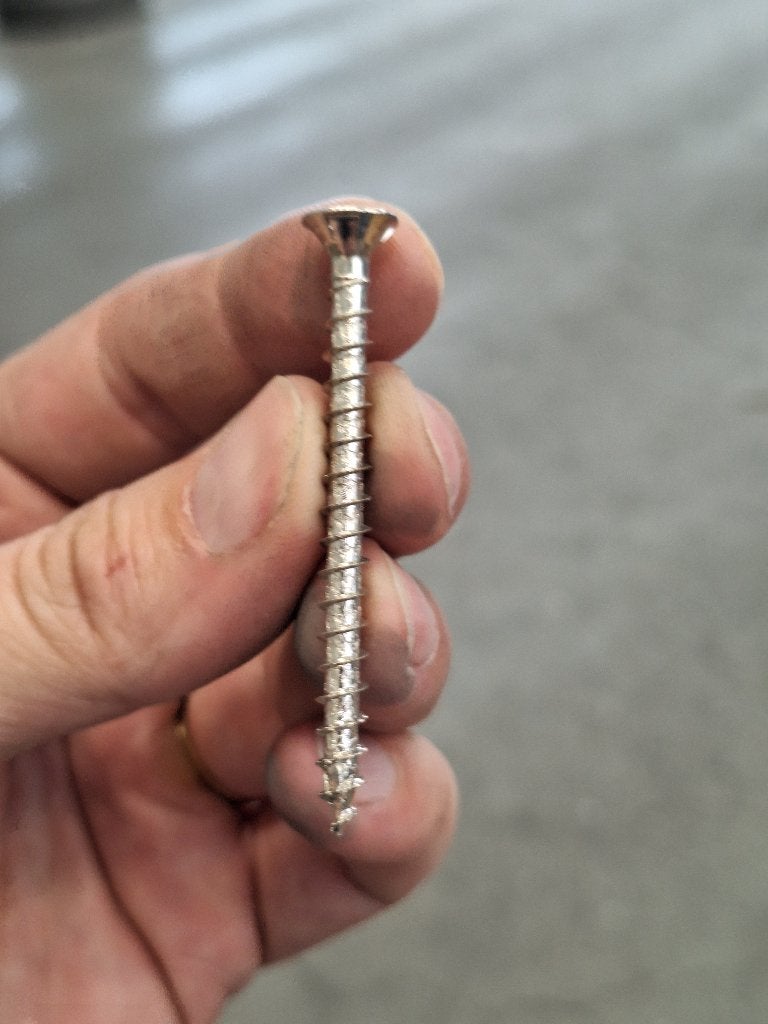 1500 Spax schroeven 5x60 vernikkeld, Doe-het-zelf en Verbouw, Ophalen of Verzenden, Nieuw, 50 tot 100 mm, Schroeven