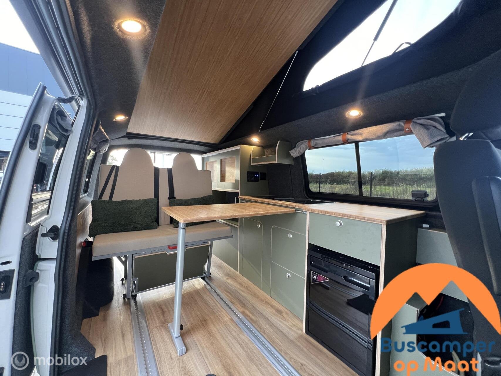 T6 2019 L2H1 Florida Two-tone AUTOMAAT, Automaat, Verkoop@buscamperopmaat.nl, Bedrijf, Diesel