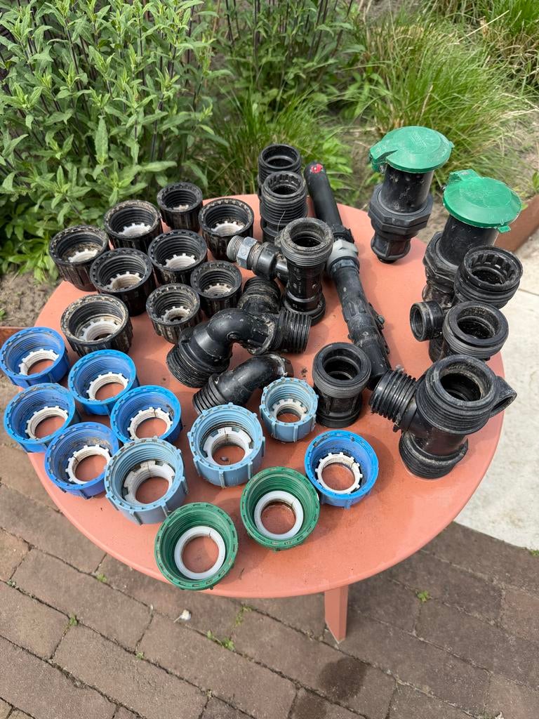 Irritech druppelslang en sproeier onderdelen, Tuin en Terras, Druppelsystemen, Gebruikt, Ophalen of Verzenden