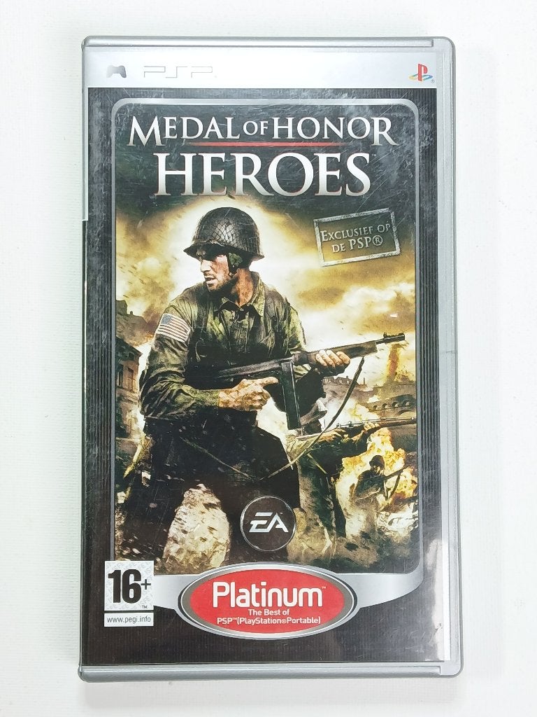 Medal of Honor Heroes - PSP - Platinum - PAL - Compleet, Sony Interactive Entertainment Network Europe Limited, Shooter, Verzenden