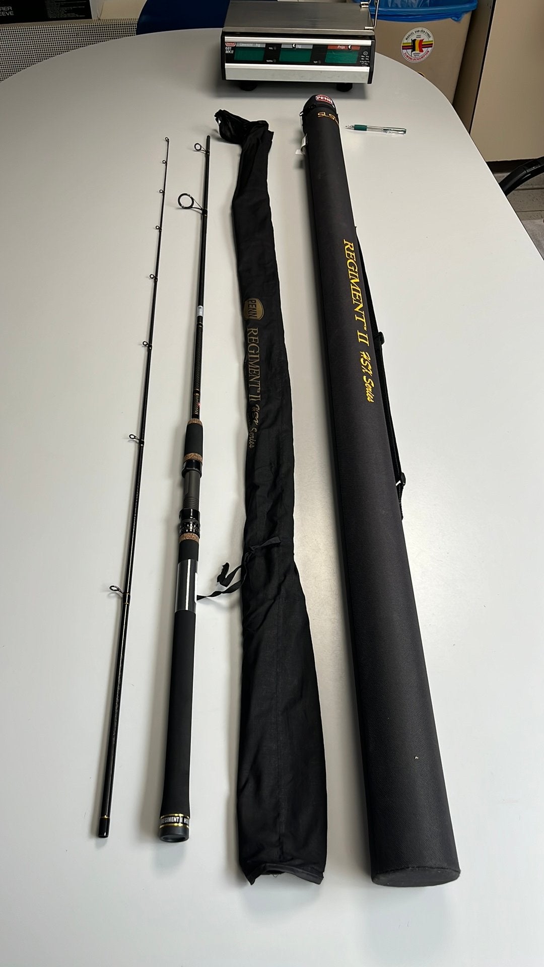 Penn Regiment 2 HSX Series 2,80 meter, Ophalen of Verzenden, Zo goed als nieuw, Werphengel