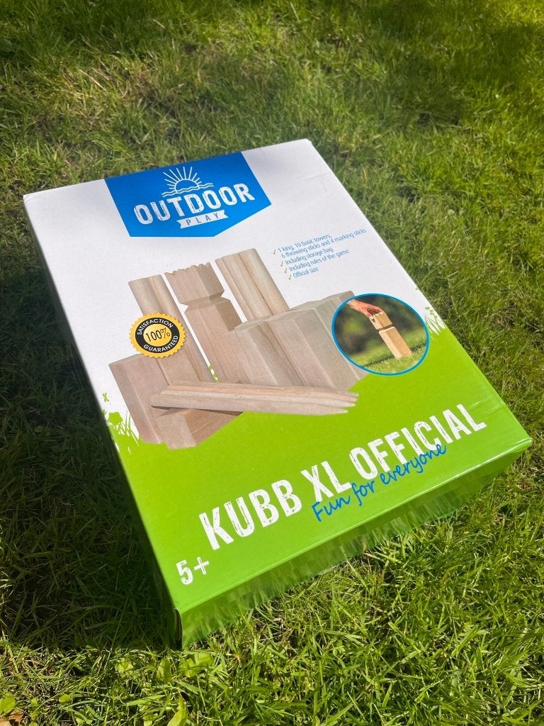 Outdoor Kubb Spel, Hobby en Vrije tijd, Gezelschapsspellen | Overige, Vijf spelers of meer, Ophalen of Verzenden, Nieuw