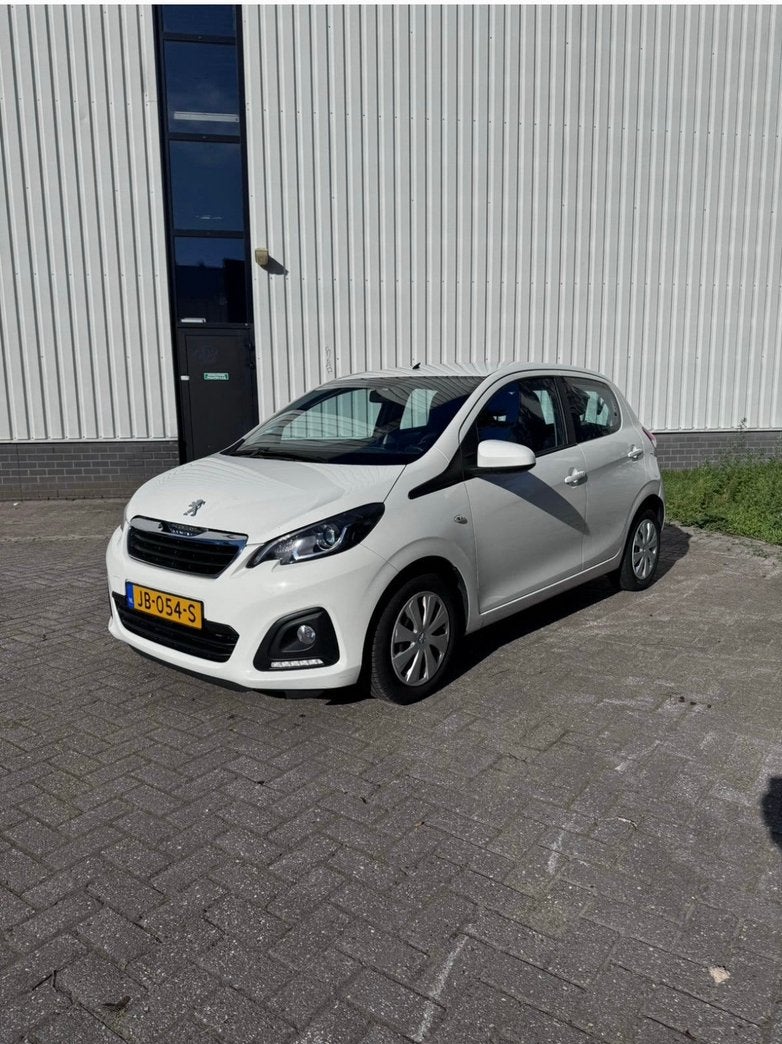 Peugeot 108 1.0 2016 | NAP| Airco| Nieuwe koppeling + bak, Voorwielaandrijving, 4 stoelen, Wit, Origineel Nederlands