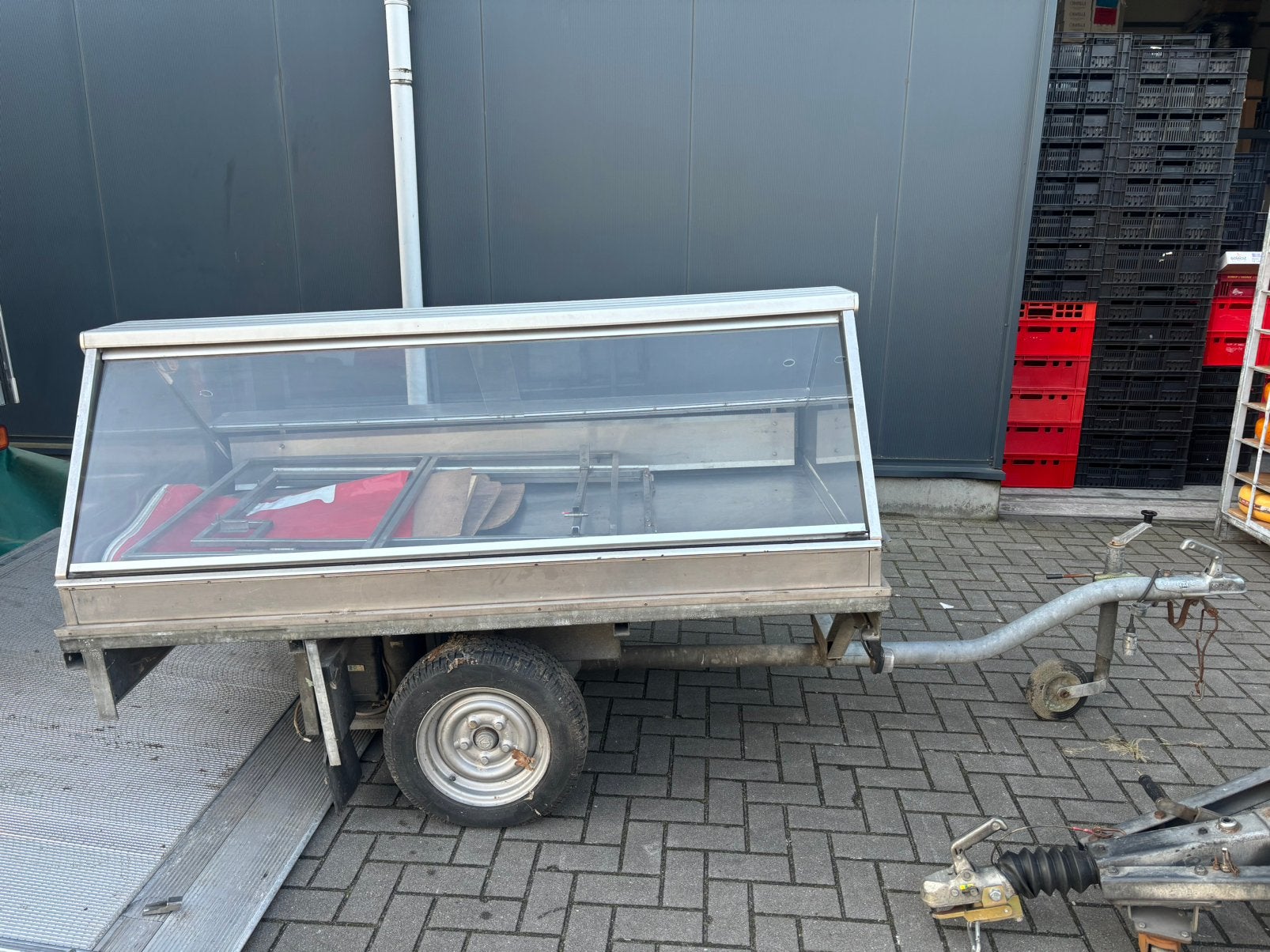 Markttopper 2 meter, Zakelijke goederen, Partijgoederen en Retail | Verkoopwagens, Ophalen