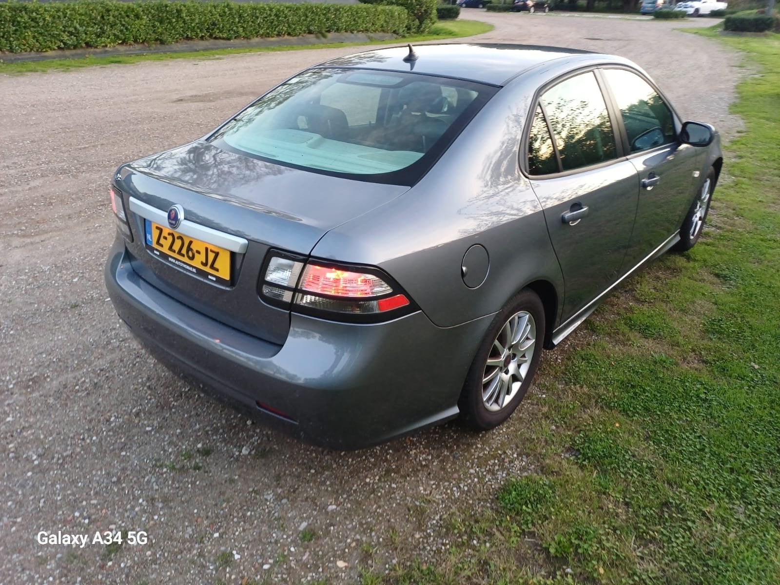 Saab 9-3 1.8 I Sport Sedan 2009 Grijs, 1370 kg, 4 cilinders, 1796 cc, 122 pk