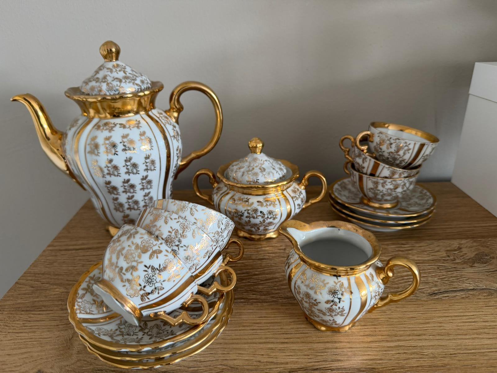 Antiek duits koffie servies, Ophalen