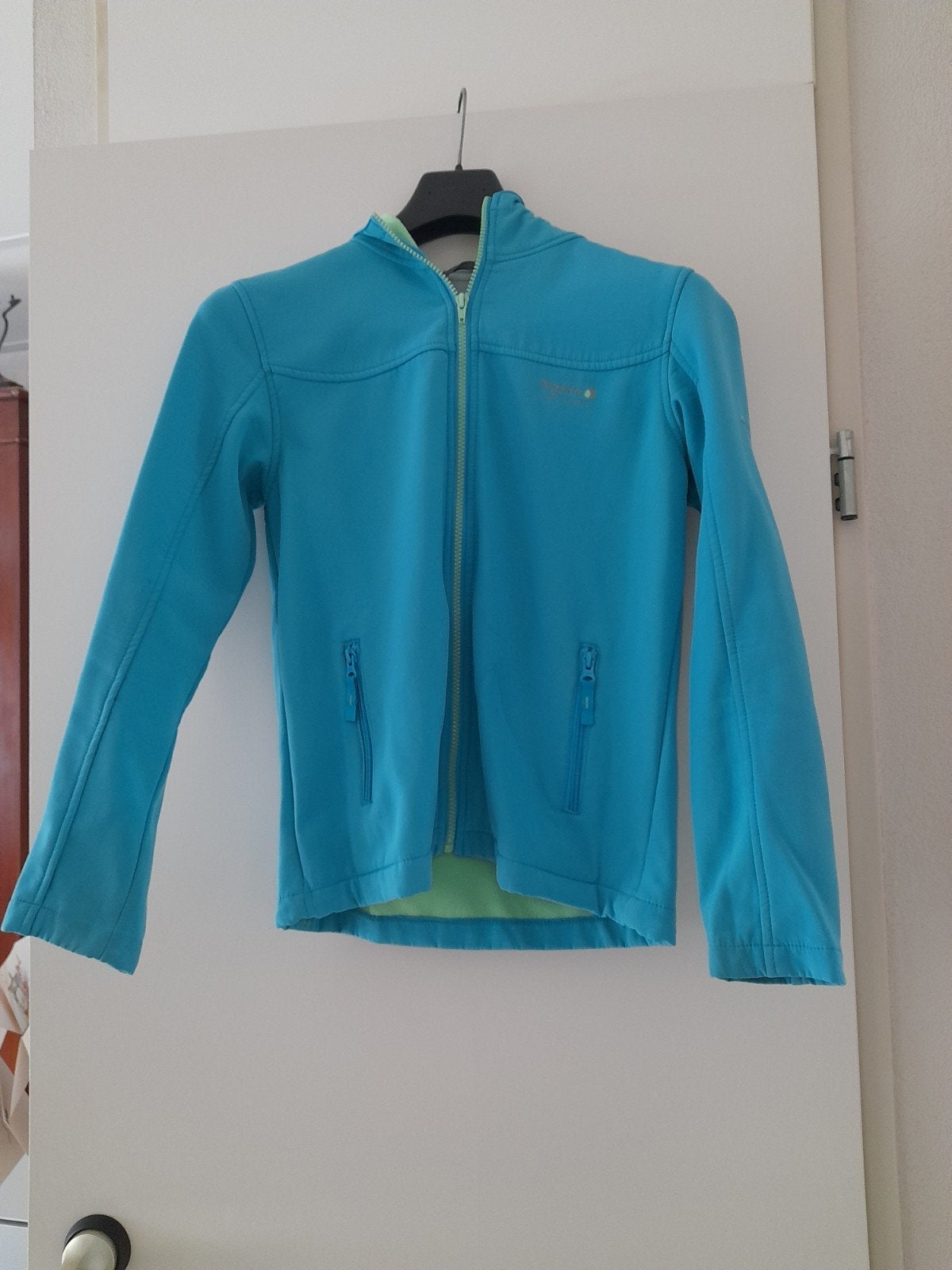 Regatta Softshell Jas Blauw - Maat 164, Ophalen, Gebruikt, Regatta, Jongen of Meisje