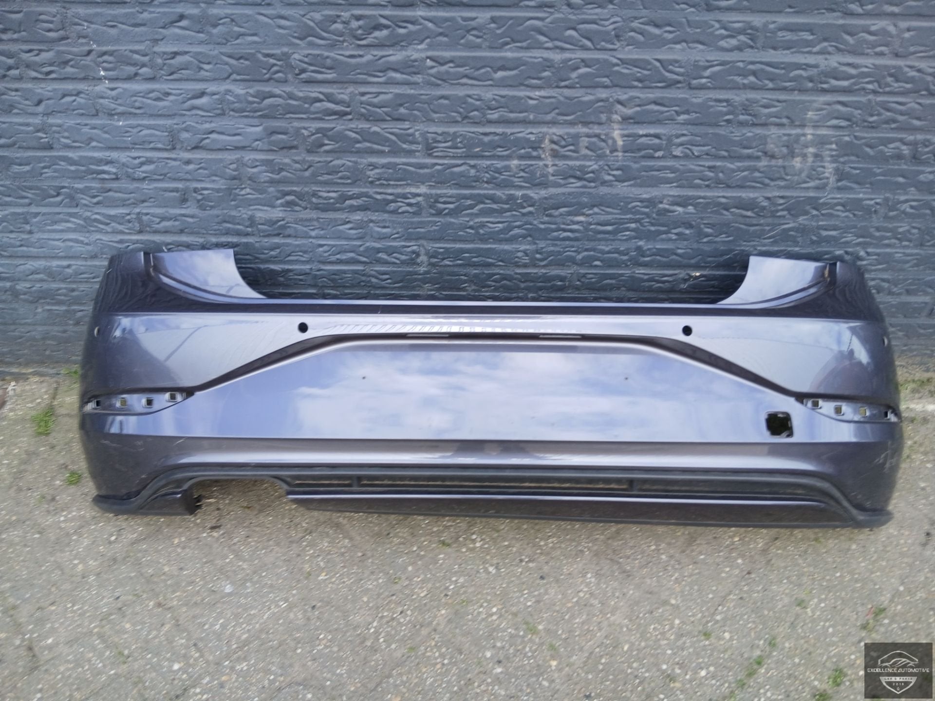 VW Polo 2G Facelift GTI 21+ Achterbumper Bumper 6xPDC Origin, Auto-onderdelen, Carrosserie en Plaatwerk, Gebruikt, Volkswagen