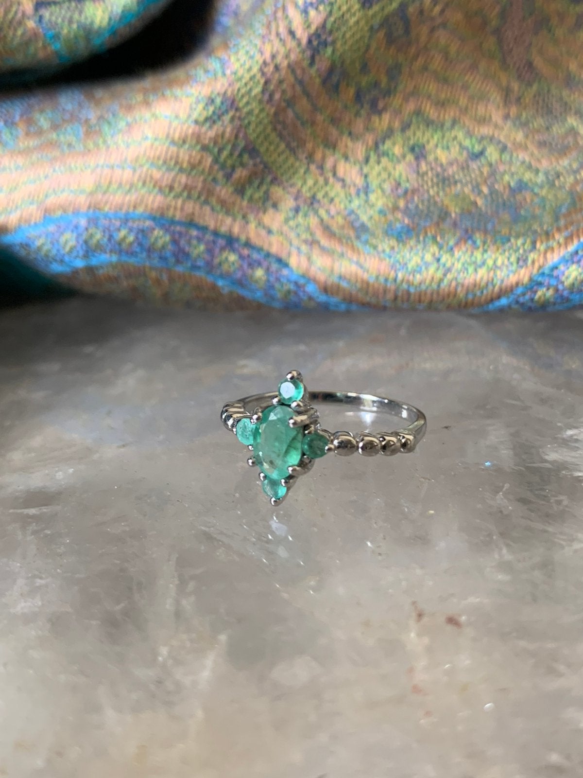 Smaragd vreugde intuïtie beschermt succes magie liefde uniek, Sieraden, Tassen en Uiterlijk, Ringen, Magnolia11, Nieuw, Ophalen of Verzenden